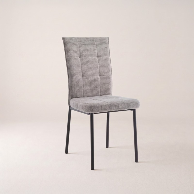 Silla de salón tapizada ELARIS