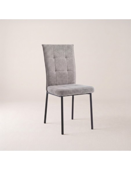 Silla de salón tapizada ELARIS