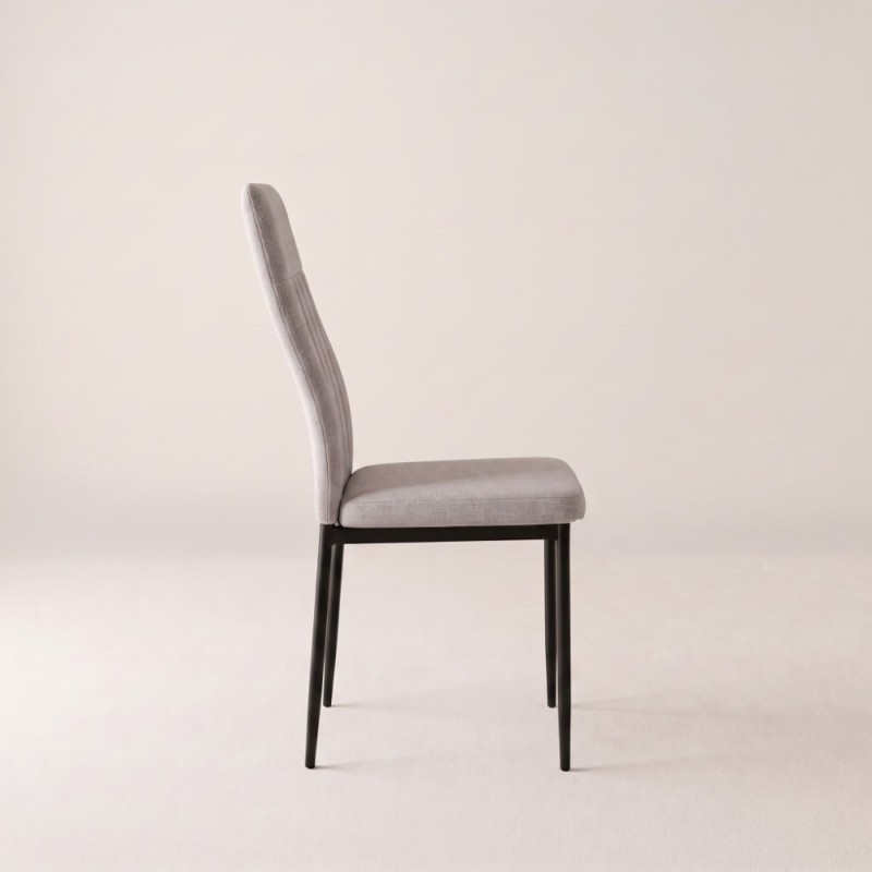 Silla de salón tapizada VIRELA