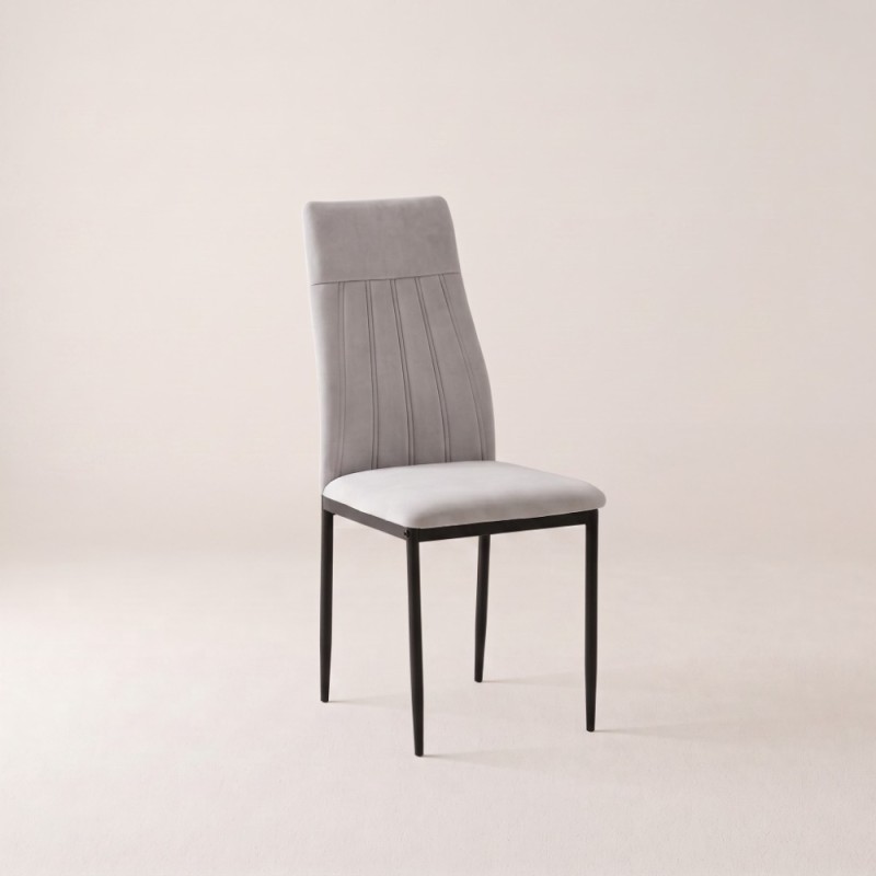Silla de salón tapizada VIRELA