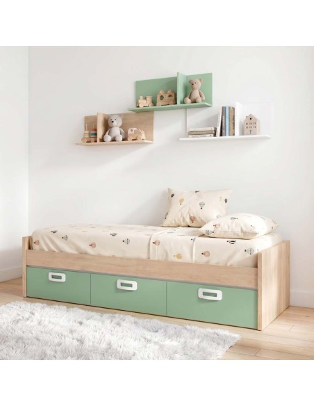 Cama nido tres cajones MAX