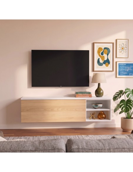 Modulo TV con hueco para colgar ELISA