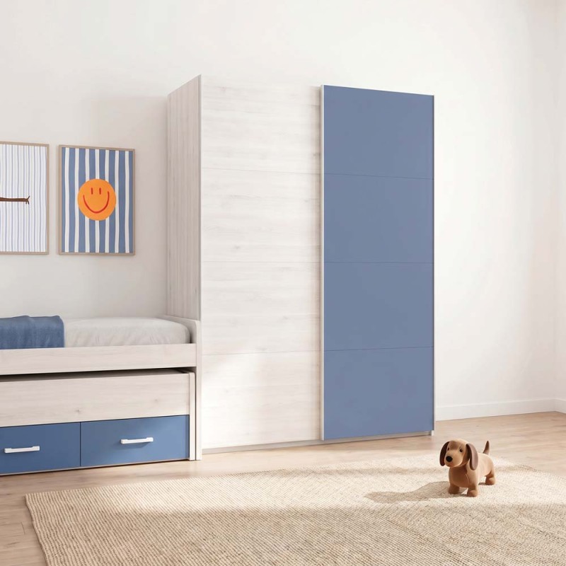 Armario dos puertas correderas 240cm MAX