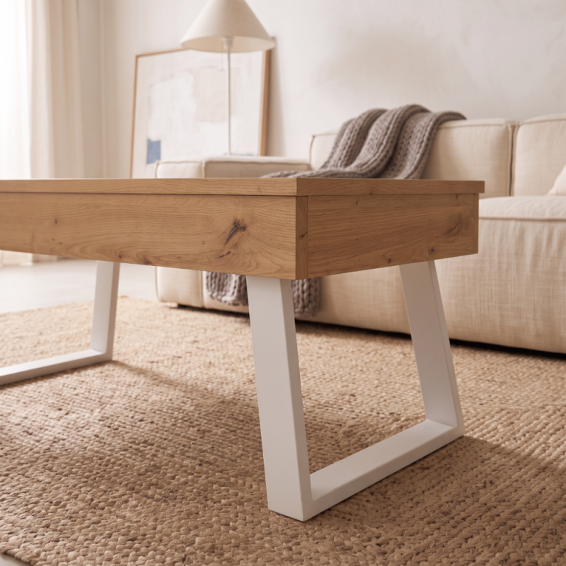 Mesa de centro elevable DUNA (exprés)
