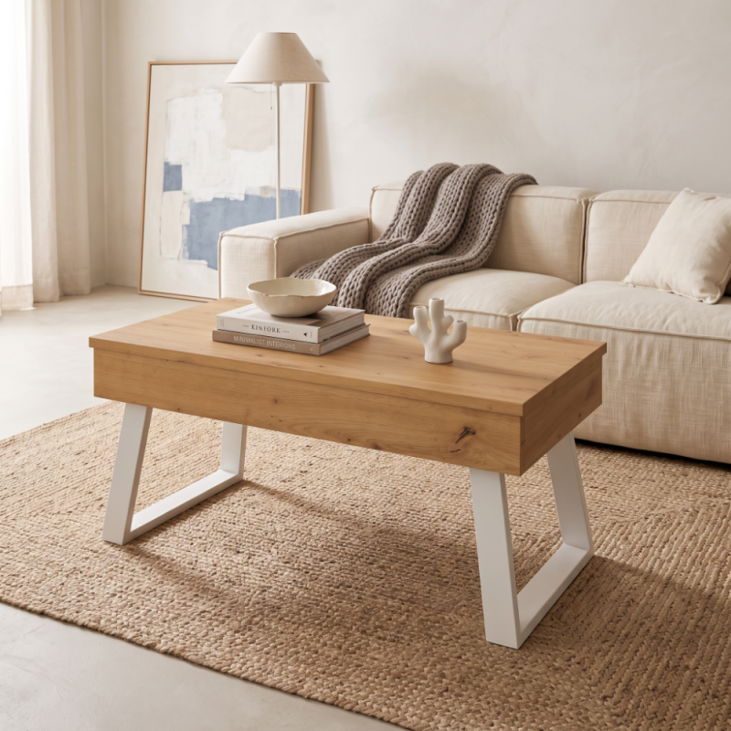 Mesa de centro elevable DUNA (exprés)
