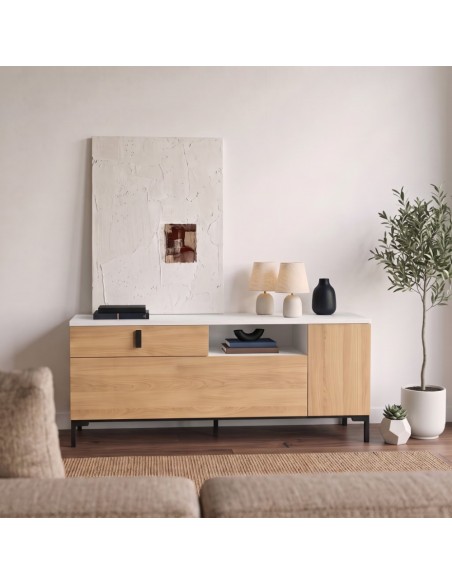Mueble TV con hueco 150 cm ELISA