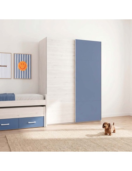 Armario dos puertas correderas 240cm MAX