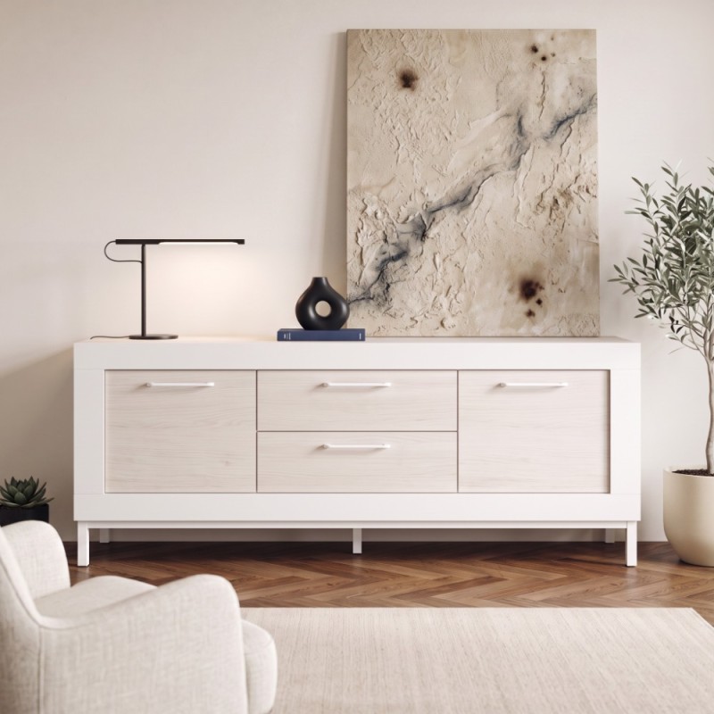 Mueble TV dos cajones y dos puertas 181 cm DALIA