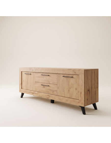 Mueble TV dos cajones y dos puertas 181 cm DALIA