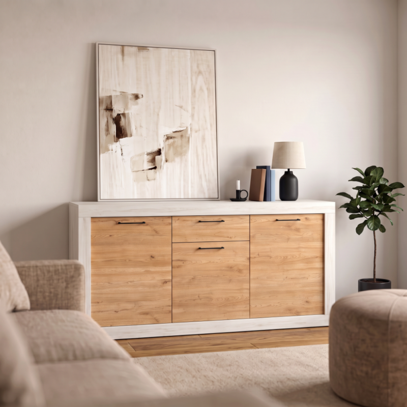 Aparador un cajon y tres puertas 181 cm DALIA