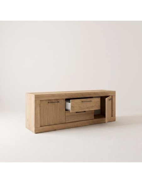 Mueble TV dos cajones y dos puertas 154 cm DALIA