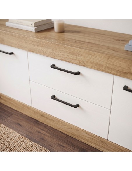Mueble TV dos cajones y dos puertas 154 cm DALIA