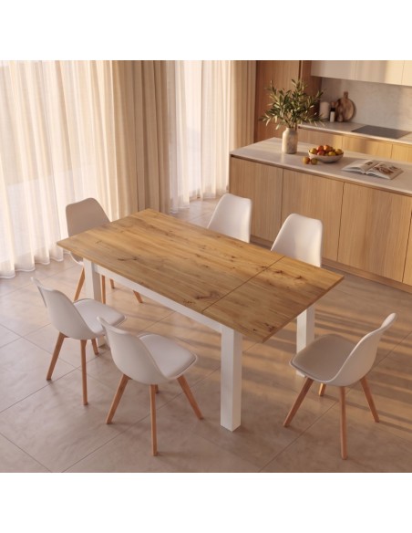 Mesa comedor rectangular extensible DANIELA (exprés)