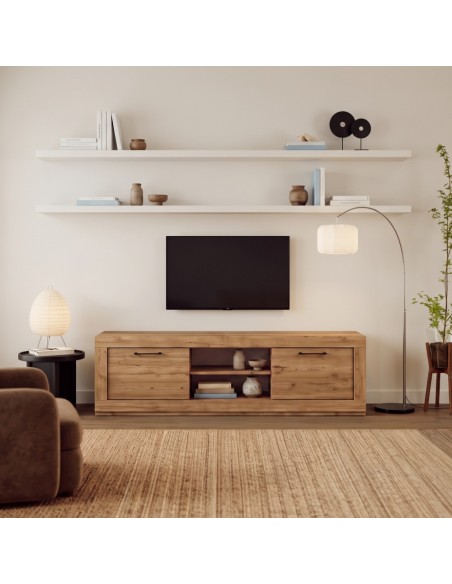 Mueble TV dos puertas y un estante 181 cm DALIA