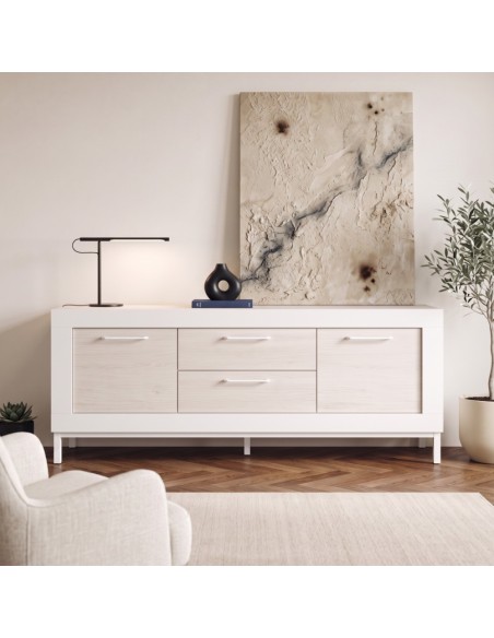 Mueble TV dos cajones y dos puertas 181 cm DALIA