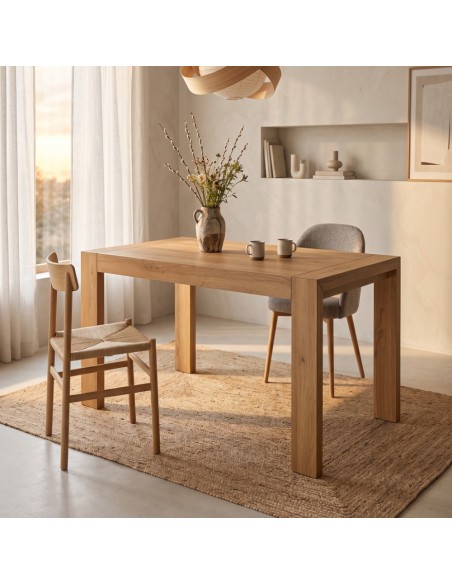 Mesa rectangular pata deslizante DALIA