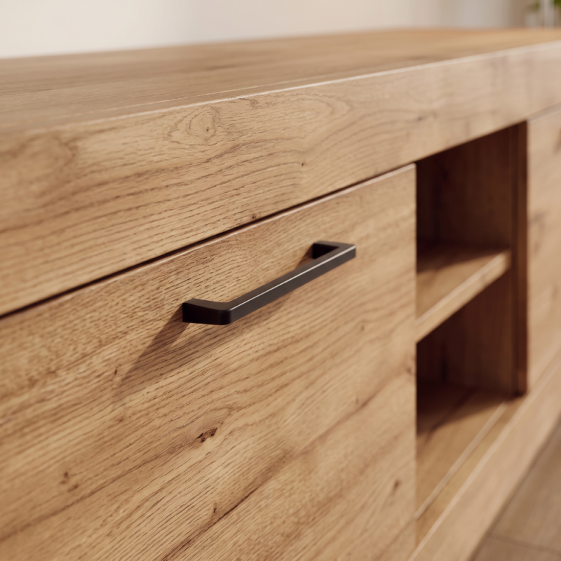 Mueble TV dos puertas y un estante 181 cm DALIA