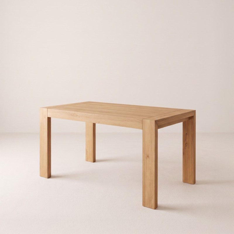 Mesa rectangular pata deslizante DALIA