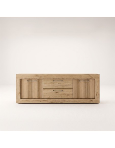 Mueble TV dos cajones y dos puertas 154 cm DALIA