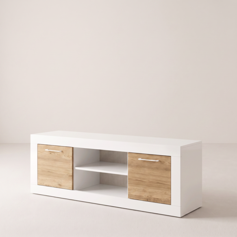 Mueble TV dos puertas y un estante 154 cm DALIA