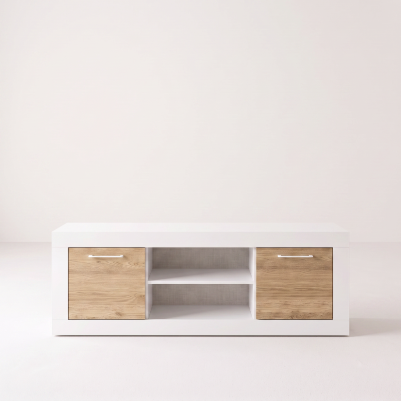 Mueble TV dos puertas y un estante 154 cm DALIA