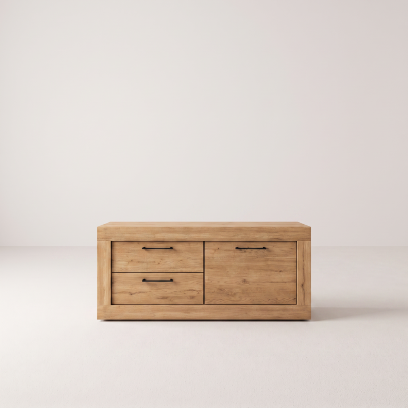 Mueble TV dos cajones y una puerta DALIA