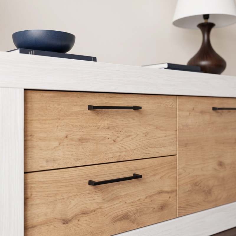 Mueble TV dos cajones y una puerta DALIA