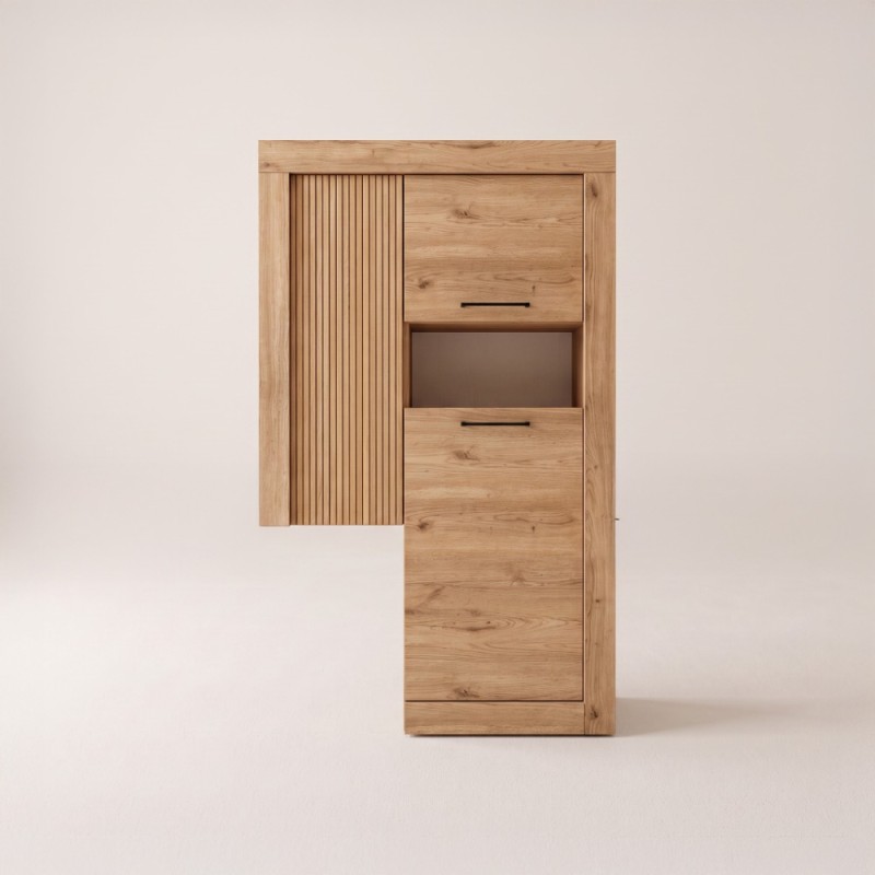 Vitrina tres puertas apilada DALIA