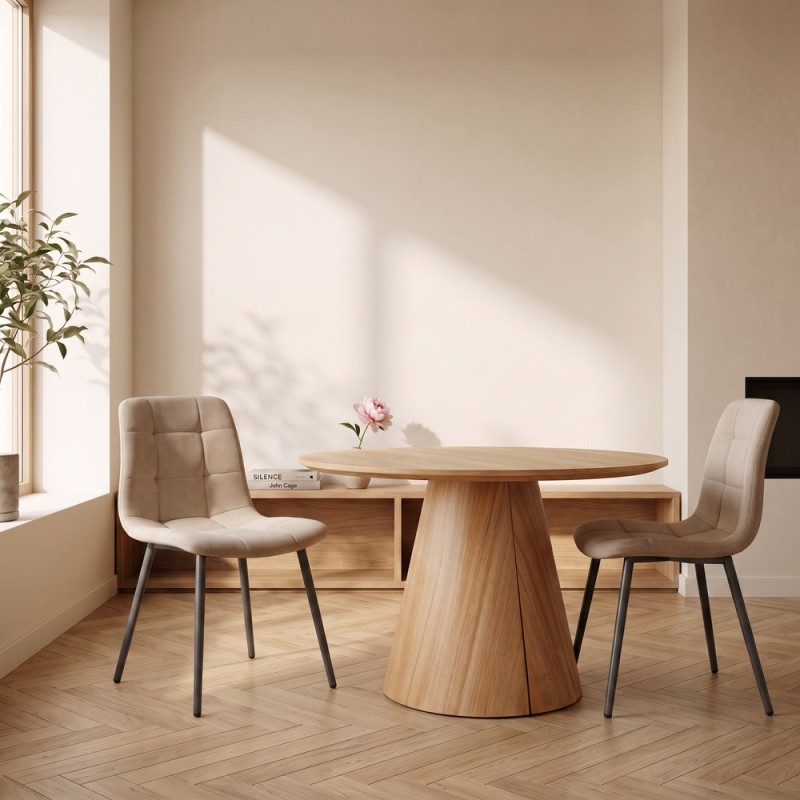 Silla de salón tapizada ANNA 2