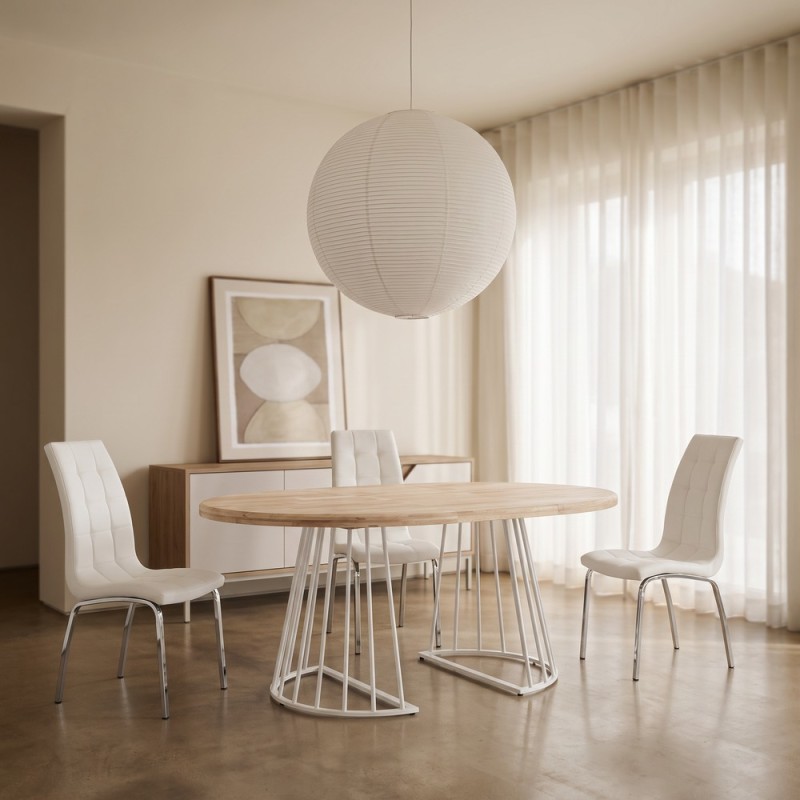 Silla de salón tapizada CLARA 2