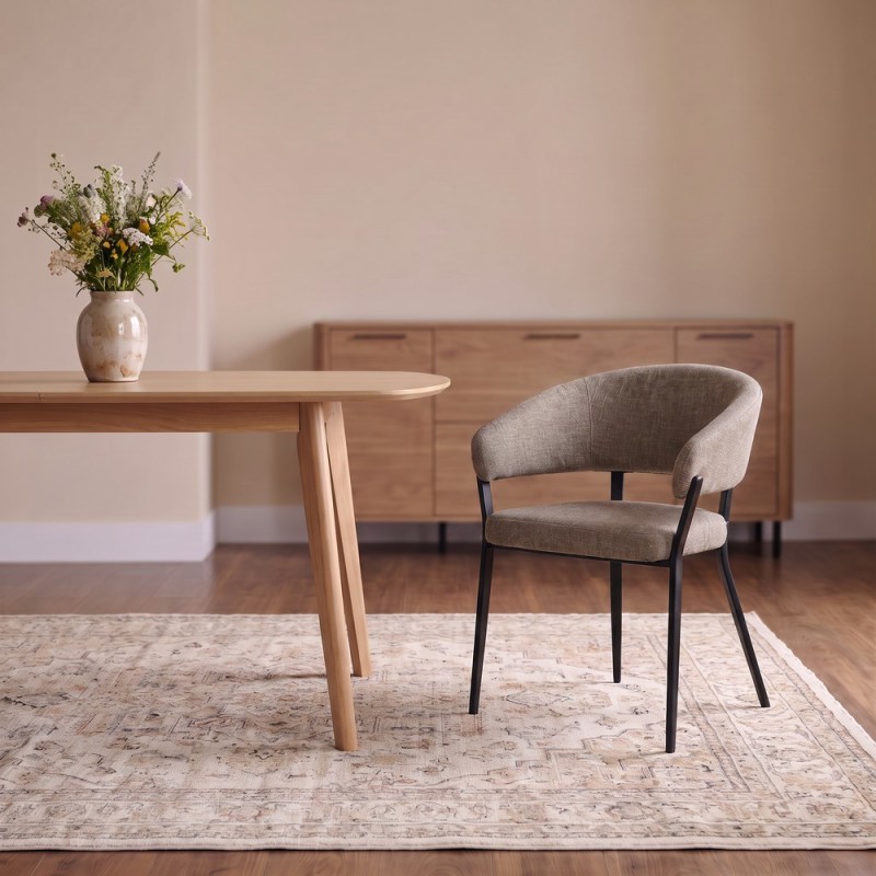 Silla de salón tapizada CLOE 2
