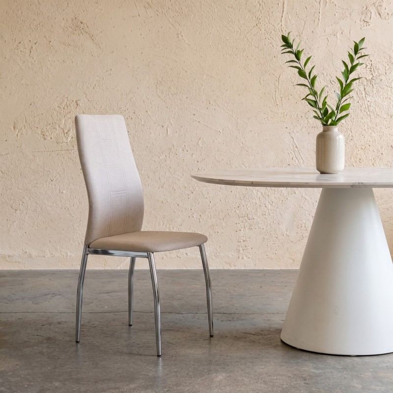 Silla de salón tapizada ELORA I
