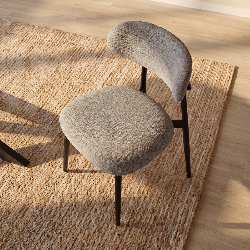 Silla de salón tapizada NICOLE I 2