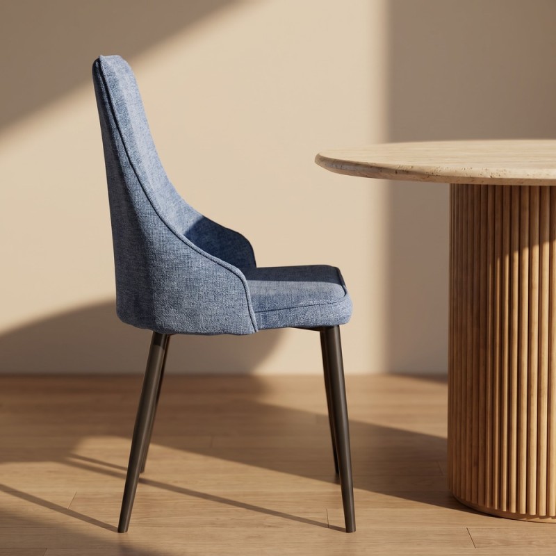 Silla de salón tapizada NURIA II 2