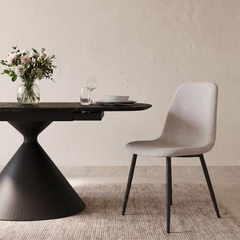 Silla de salón tapizada ROCÍO II