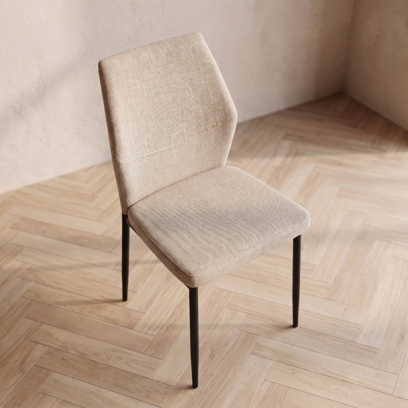 Silla de salón tapizada SELENA 2