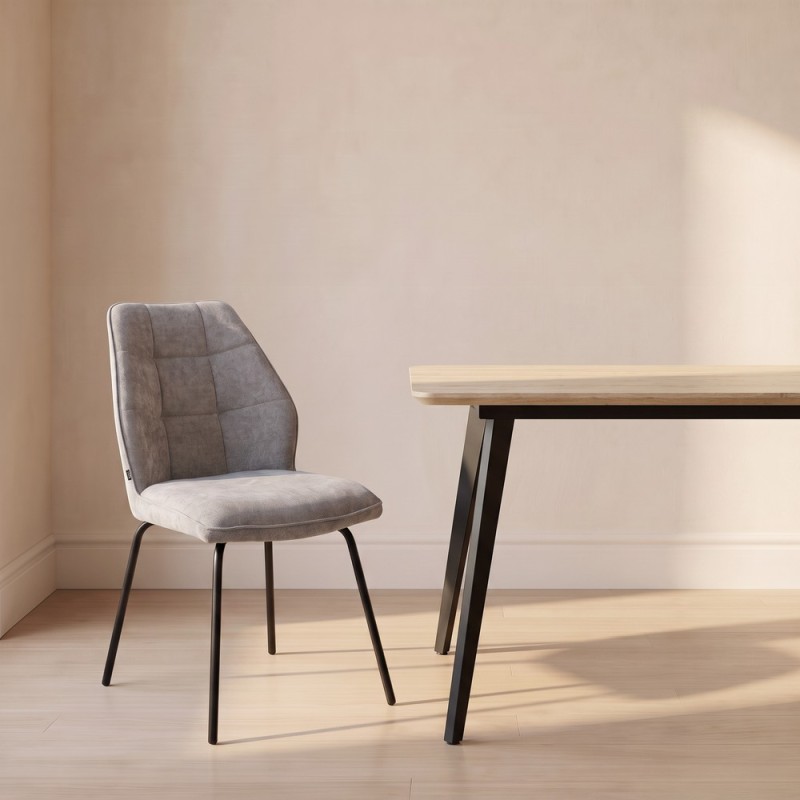 Silla de salón tapizada YARA I