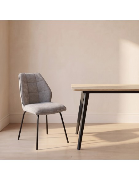 Silla de salón tapizada YARA I