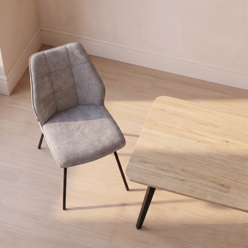 Silla de salón tapizada YARA I 2