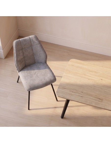 Silla de salón tapizada YARA I