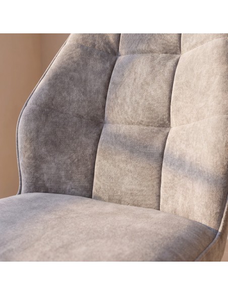 Silla de salón tapizada YARA I