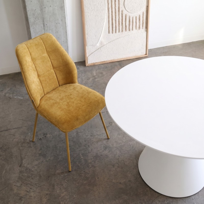 Silla de salón tapizada YARA II 2
