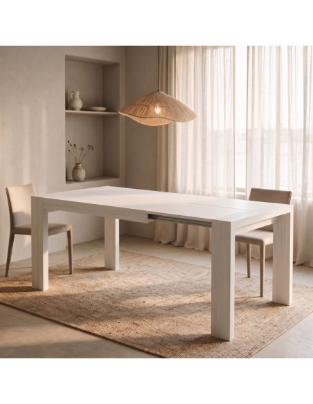 Mesa rectangular pata deslizante DALIA