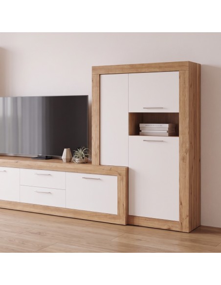 Vitrina tres puertas apilada DALIA