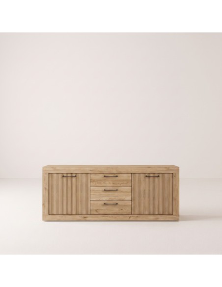Mueble TV tres cajones y dos puertas 154 cm DALIA