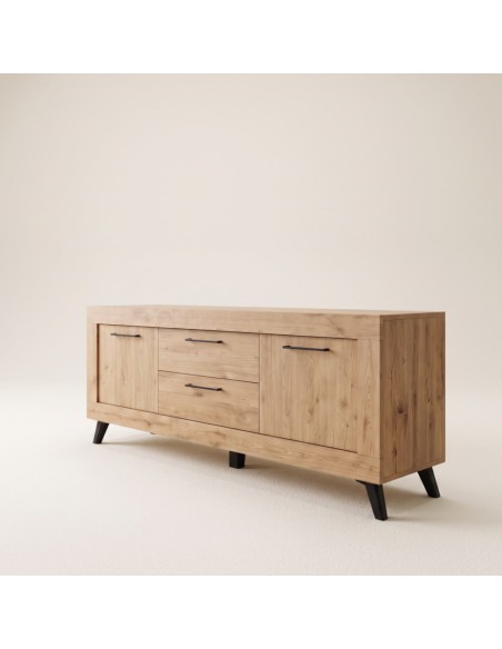 Mueble TV dos cajones y dos puertas 181 cm DALIA