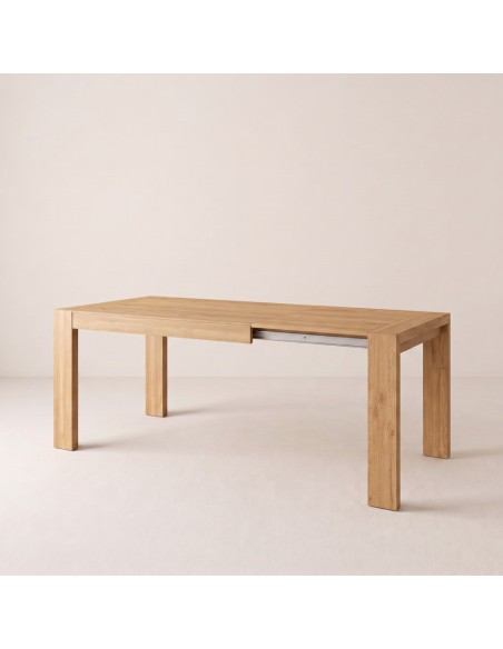 Mesa rectangular pata deslizante DALIA