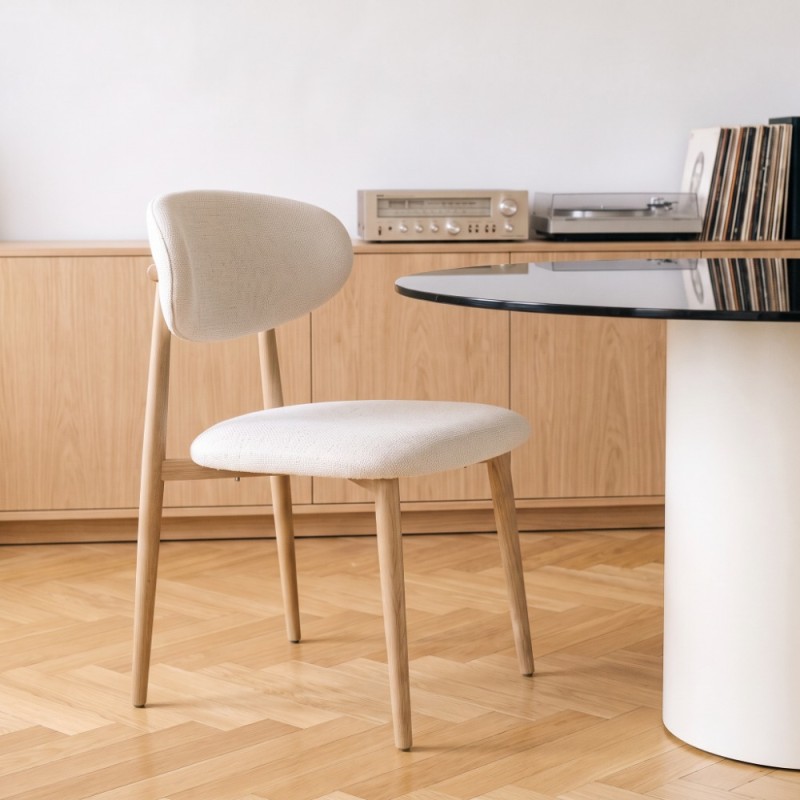 Silla de salón tapizada NICOLE 2