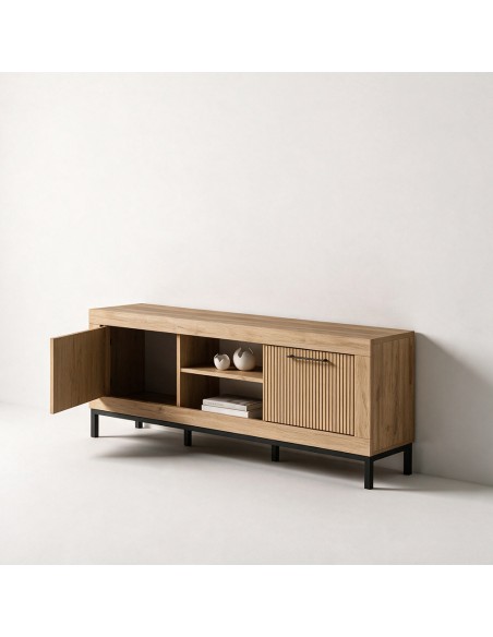 Mueble TV dos puertas y un estante 181 cm DALIA