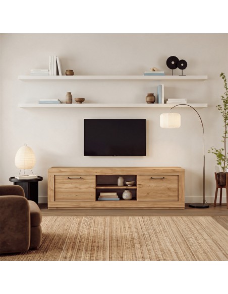 Mueble TV dos puertas y un estante 181 cm DALIA